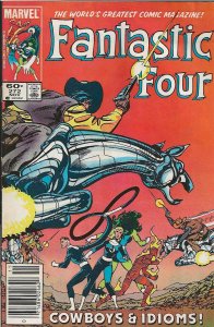 Fantastic Four #272 (1984) - NM - 1st Nathanial Richards ! MCU !