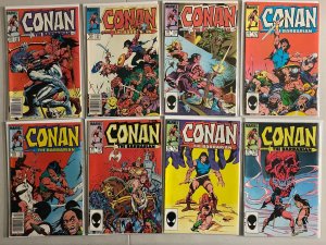 Conan the Barbarian lot #160-200 + 4 Ann. Marvel (average 6) 45 diff (1984-'87)