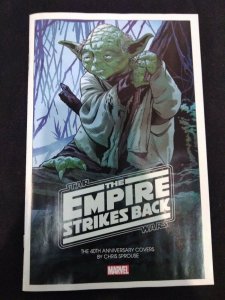 Star Wars The Empire Strikes Back Marvel One Shot 40th Anniversary Yoda Variant