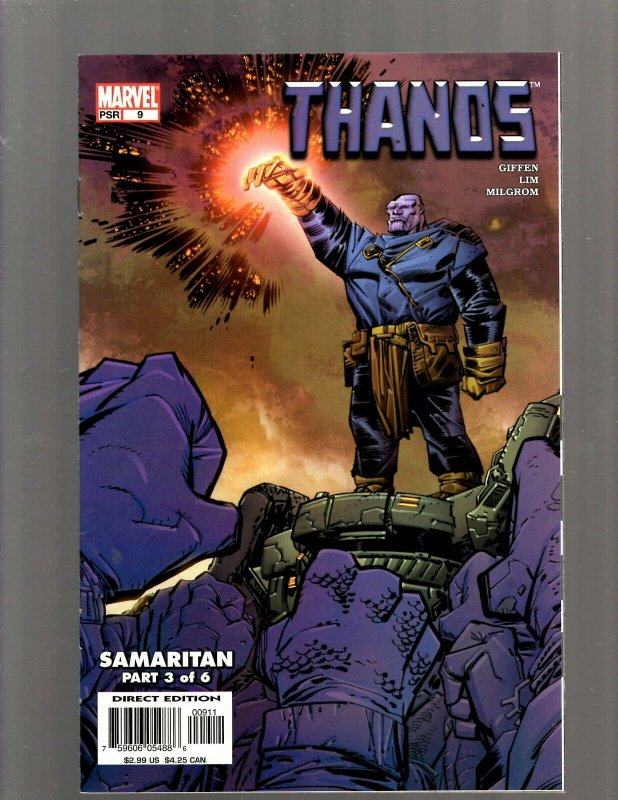 Lot Of 12 Thanos Marvel Comic Books # 1 2 3 4 5 6 7 8 9 10 11 12 Avengers J399