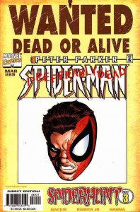 Spider-Man #89A VF ; Marvel | Wanted Poster Variant