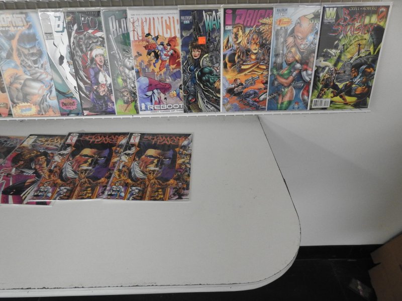 Huge Lot 130 Comics W/ Li'l Boy, CVS, Invincible, Evil Ernie+ Avg VF-NM ...