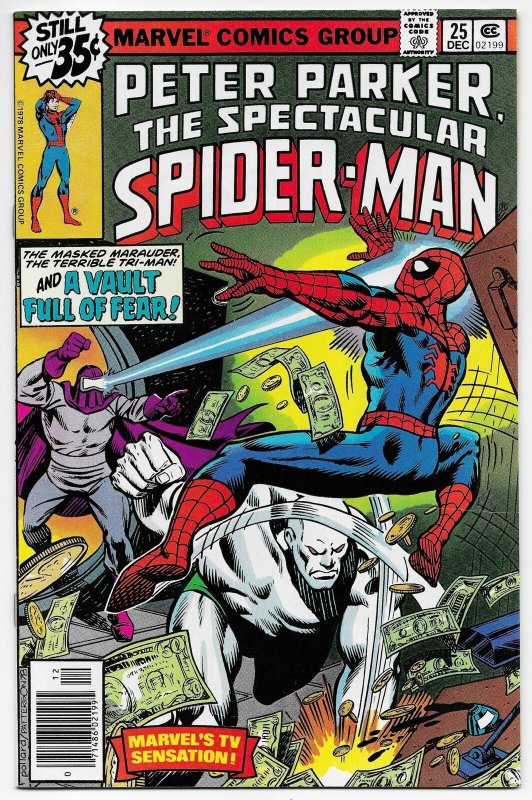 Spectacular Spider-Man #25 1st App Carrion (Marvel, 1978) VF