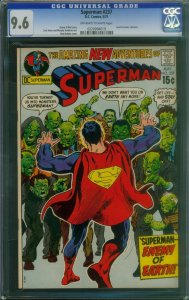 Superman #237 (1971) CGC 9.6 NM+