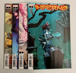 Inferno #1-4 Set (Marvel 2021) 1 2 3 4 Jonathan Hickman (9.2+) 