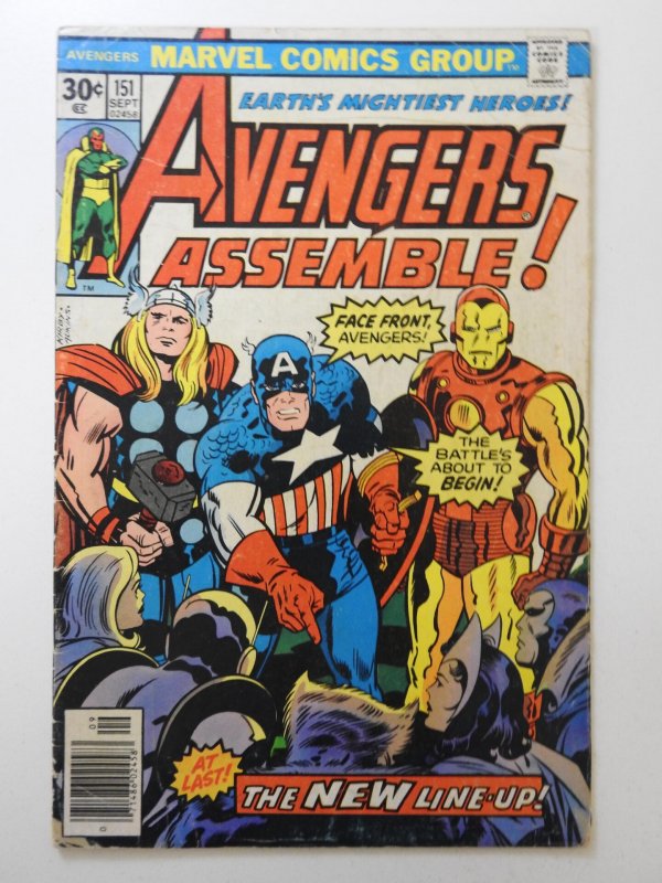 The Avengers #151 (1976) Solid VG Condition!