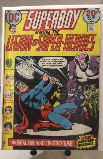 Superboy and the Legion of Super-Heroes #198