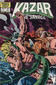 Ka-Zar the Savage #27 VF/NM; Marvel | save on shipping - details inside