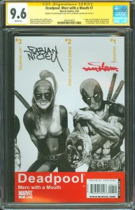 Deadpool: Merc With a Mouth #7 Newsstand Ed. (2010) *SIGNED by Arthur Suydam +