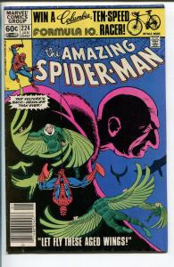 AMAZING SPIDER-MAN #224 1981-MARVEL-THE VULTURE-fn