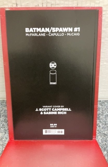 Batman/Spawn Campbell Cover (2023)