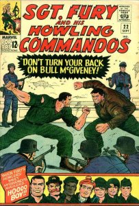 Sgt. Fury #22 VG; Marvel | low grade comic - save on shipping - details inside