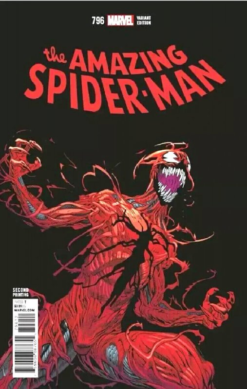 Amazing Spider-Man #796 First & Second Printing Set MARVEL NM.
