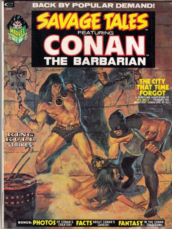 Savage Tales #2 (Oct-73) FN+ Mid-High-Grade Conan the Barbarian