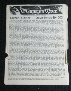 1971 THE GRIDLEY WAVE #32 G/VG 3.0 6pgs w/ Johnny Weissmuller Tarzan Pinup