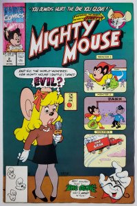 Mighty Mouse #2 Direct Edition (1990) You Always Hurt The One You Glove FN