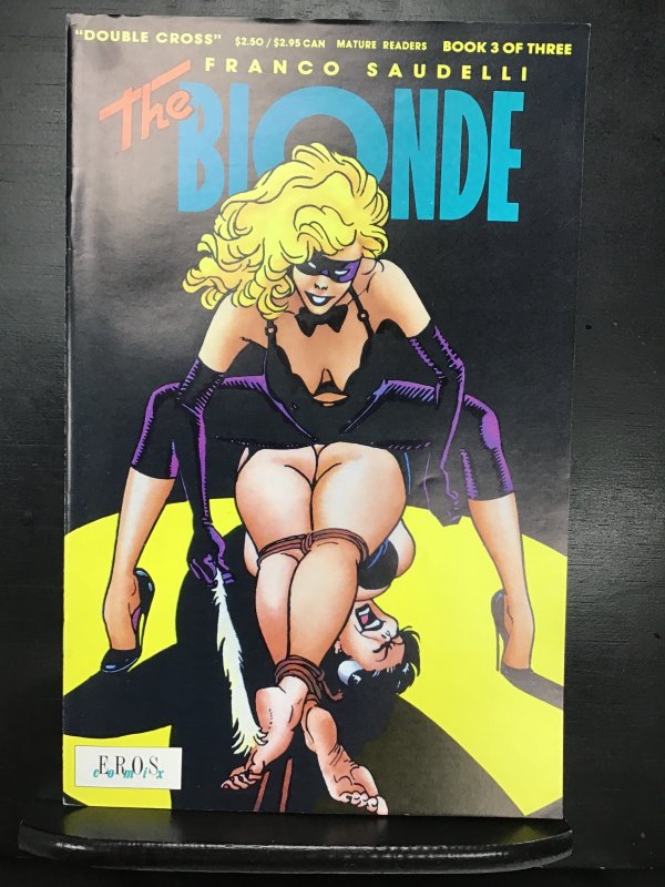 The Blonde: Double Cross #3 (1991) must be 18