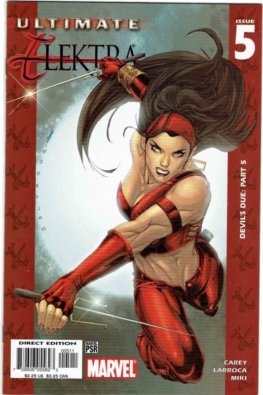 Ultimate Elektra #5 Daredevil NM