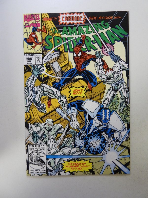 The Amazing Spider-Man #360 (1992) 1st cameo appearance of Carnage VF condition