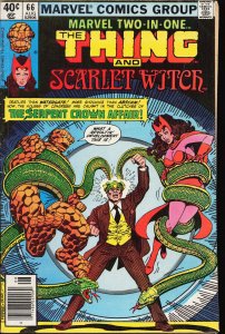 Marvel Two-in-One #66 (1980) Scarlet Witch