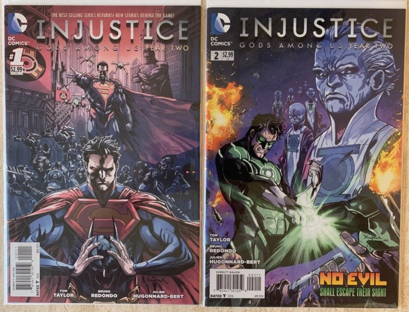 INJUSTICE: GODS AMONG US YEAR TWO 1-12 + ANNUAL 1 | 2014 | COMPLETE SERIES