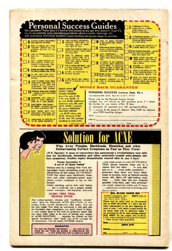 YOUNG ROMANCE #151-- 1968--DC-- ROMANCE--comic book