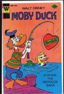 Walt Disney Moby Duck #23 Whitman Cover (1976) Moby Duck
