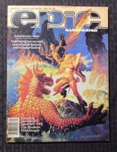 1981 EPIC Illustrated - Marvel Magazine v.1 #5 VF- Jim Starlin - Charles Vess