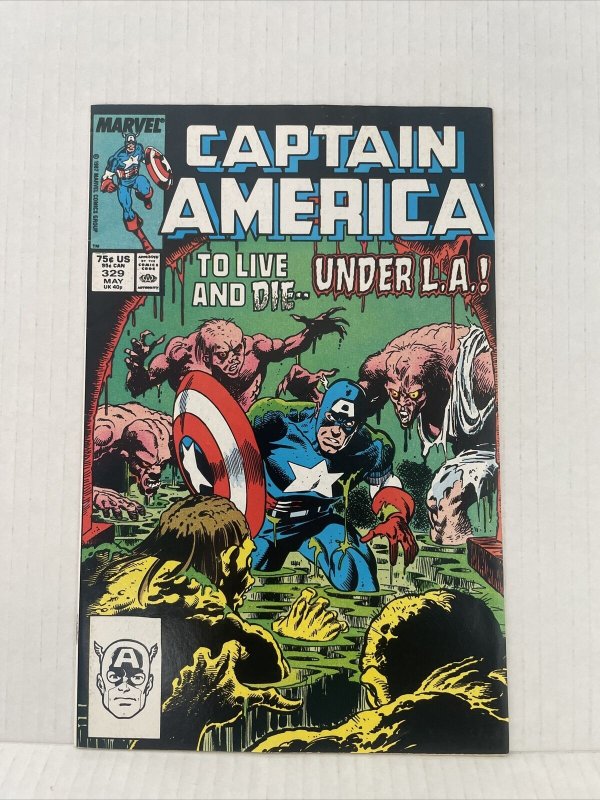 Captain America #329