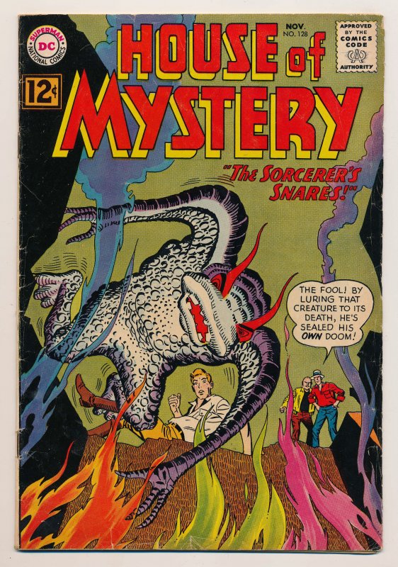 House of Mystery (1951-1983 1st series) #128 FN Captives of the Robot Brain