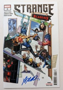 Strange Academy #4 NM- Humberto Ramos Variant Signed By Humberto Ramos