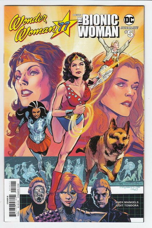 WONDER WOMAN BIONIC WOMAN 77 (2016 D. E.) #5 VARIANT CVR B JIMENEZ NM