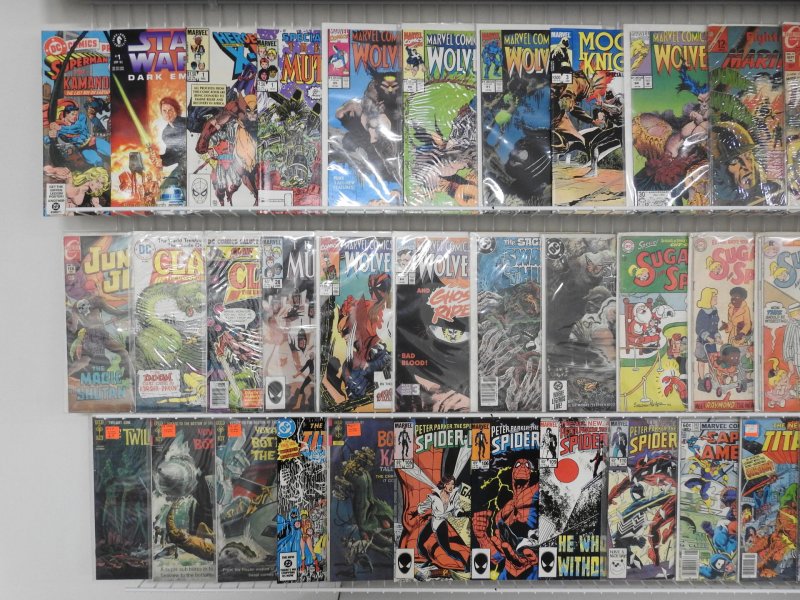 Huge Lot 160+ Comics W/ Batman, Punisher, Spider-Man, +More! Avg FN/VF Condition