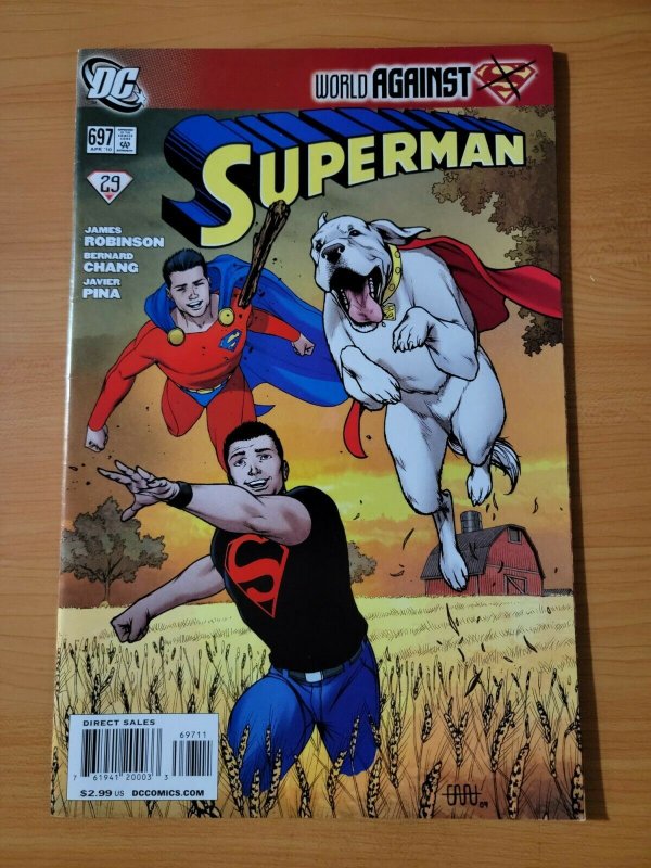 Superman #697 ~ NEAR MINT NM ~ 2010 DC Comics