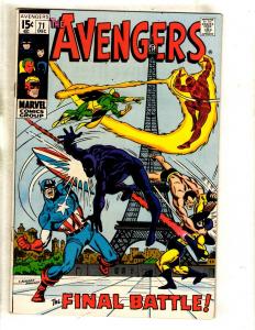 Avengers # 71 VF/NM Marvel Comic Book Iron Man Hulk Thor Captain America FM5
