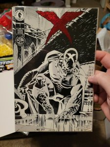 Comics Greatest World X 1 Special Limited Edition B&W Cover W/ Red Foil Letters