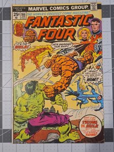 Fantastic Four 4 Book Lot #163 #166 #168 #171 ? Marvel Comics Bronze Age