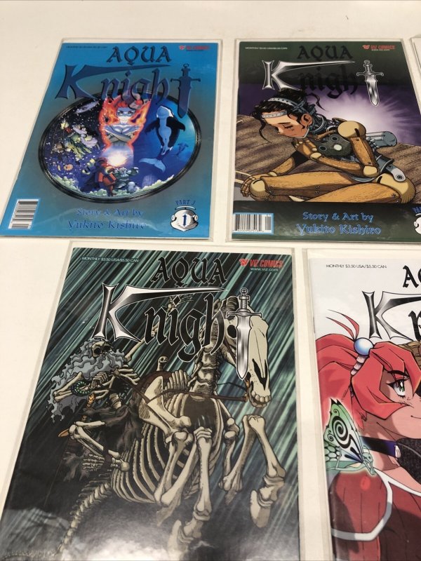 Aqua Knight (1998) Set Issues # 1-5 • VIZ Comics • Part Three • Yukito Kishiro