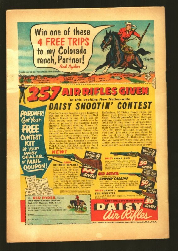 Rocky Lane Western #38  1952 - Fawcett  -FN- - Comic Book