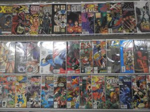 Huge Lot 130+ Comics W/ Justice League, X-Factor,  Cable+ Avg Fine+ Condition!!