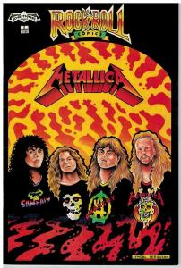 ROCK N ROLL COMICS 2 (1ST PR) F-VF Aug.1989  METALLICA COMICS BOOK