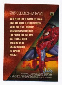 1996 Marvel Masterpieces #80 Spider-Man