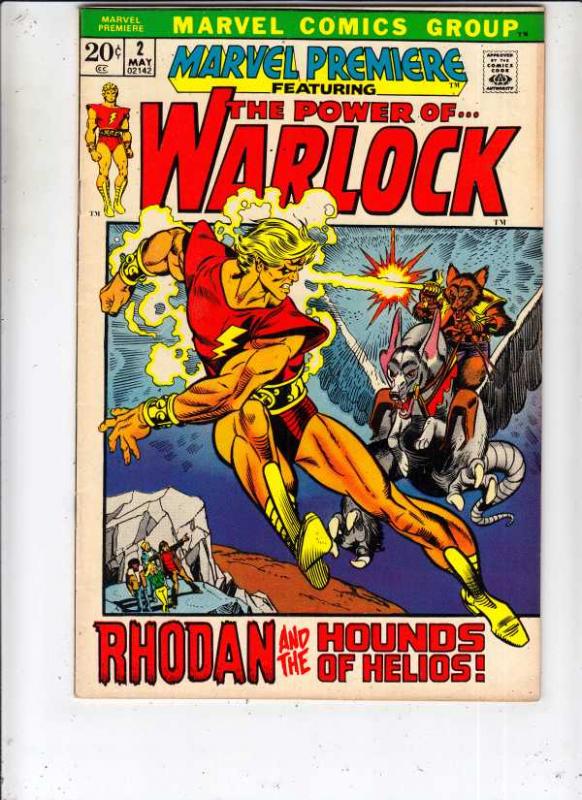 Marvel Premier #2 (May-72) FN/VF Mid-High-Grade Warlock