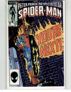 The Spectacular Spider-Man #103 (1985) Spider-Man