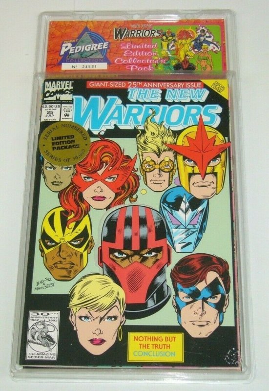 Treat Pedigree Collection: New Warriors VF/NM limited edition pack 22 23 24 25