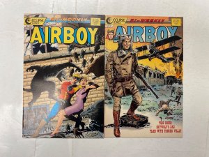 5 Airboy ECLIPSE comic books #18 19 20 21 22 24 KM41