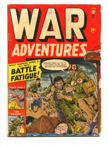 War Adventures--#1--COMIC BOOK--Atlas--G/VG