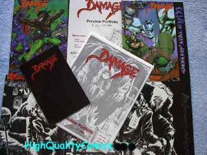 DAMAGE Portfolio, Limited, #293/1000, Ordaz, Bloodshed, more Portfolios in store