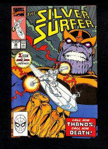 Silver Surfer (1987) #34 Return of Thanos! Ron Lim Art!