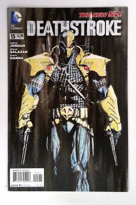 Deathstroke #15 (2013) DC Comics 9.2 NM- 1st Print Comic Book
